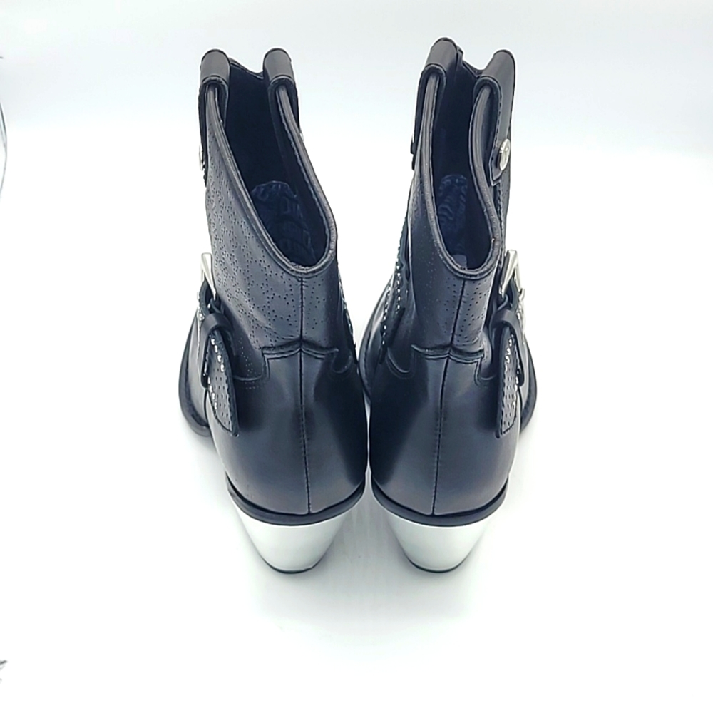 NWOB! Dingo Backstage Leather Western Ankle Boot Women Size 9 Samples Super Rare - Picture 6 of 10